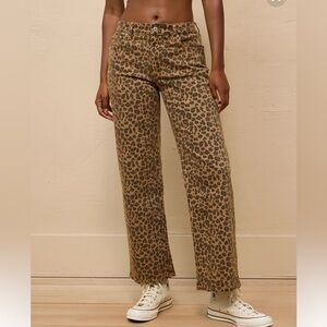 American Eagle Outfitters Leopard Print Pants